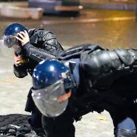 Direktor PU Ljubljana: Evidentno je, da niso nameravali protestirati na miren način