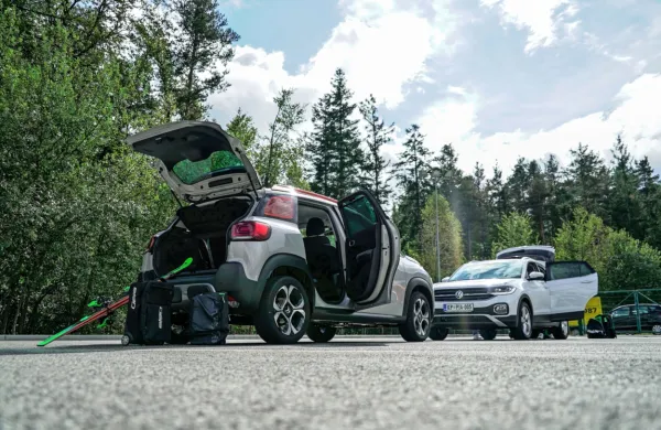 Glede   prostora in uporabnosti si je največ točk prislužil prtljažnik 
Citroena C3 aircross. 