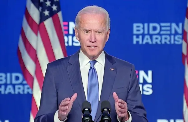 Demokratski kandidat Joseph Biden je glede na projekcije ameriških medijev zmagal tudi v zvezni državi Pensilvanija in tako v 
boju za predsedniški položaj premagal dosedanjega republikanskega predsednika Donalda Trumpa. 