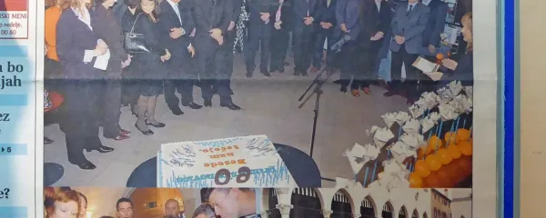 

Primorske novice so praznovale 60-letnico izhajanja.