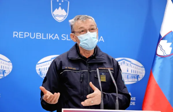 Poveljnik Civilne zaščite Srečko Šestan