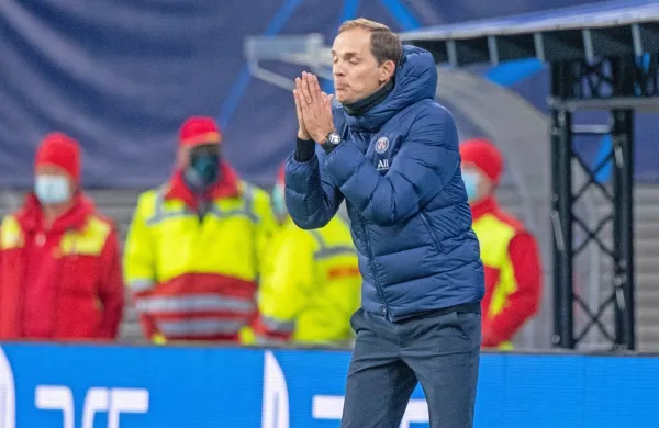 Trener Paris Saint-Germaina Thomas Tuchel bi v primeru novega 
nocojšnjega spodrsljaja doma z Leipzigom bržkone res potreboval 
pomoč od zgoraj.   