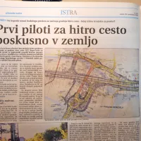 Na koprski strani bodočega predora Markovec so začeli z gradnjo 
hitre ceste Koper-Izola.  
