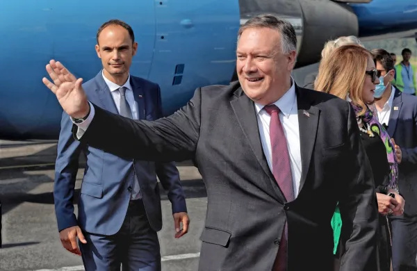 Gre za povratni obisk po obisku ameriškega zunanjega ministra v 
Sloveniji avgusta letos.

