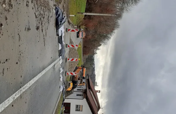 Cesta pri Bitnji bo zaprta &scaron;e deset dni