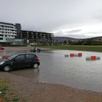 Parkirišče za koprsko tržnico (foto: Mirjana Cerin)

