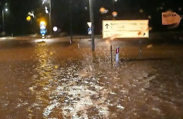 Danes ponoči okolica Poreča