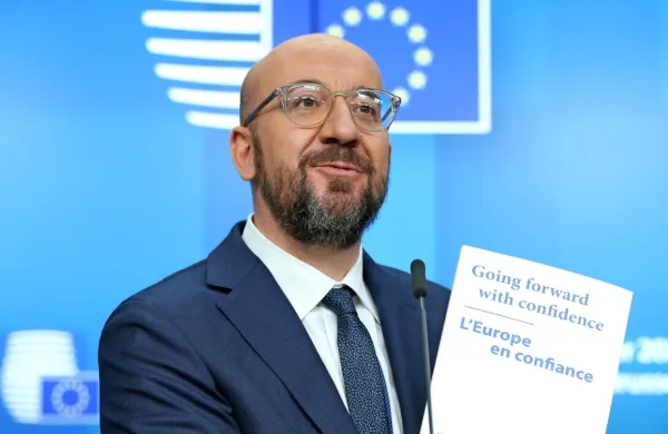 Predsednik Evropskega sveta Charles Michel