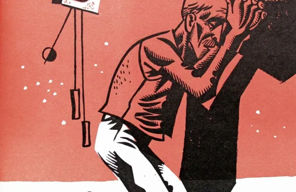 Hlapec Jernej med znamenito molitvijo na ilustraciji Iveta Šubica 