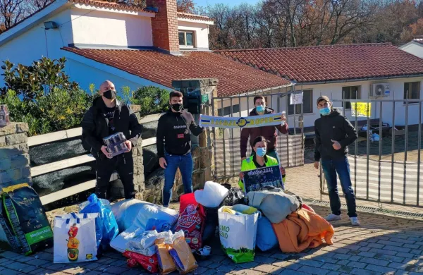 Koprski navijači pomagajo zapu&scaron;čenim živalim