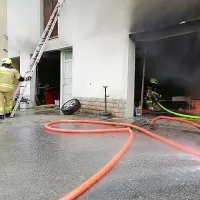 Zagorelo je v mehanični delavnici