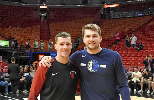 Goran Dragić in Luka Dončić