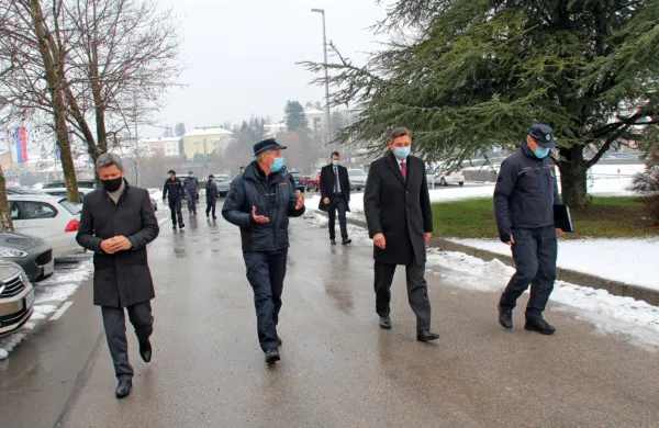 Borut Pahor na obisku v Postojni