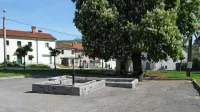 V Senožečah bodo s 5500 evri iz  participativnega proračuna 
obnovili zgornje (na fotografiji) in spodnje kamnito korito.  