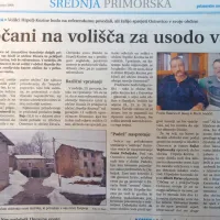 Krajani Ostrovice so se želeli izločiti iz občine Divača in se 
priključiti občini Hrpelje-Kozina.