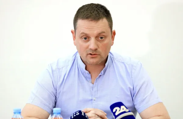 

Predsednik Policijskega sindikata Slovenije Rok Cvetko