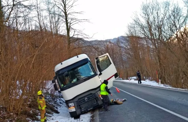 Cisterni zdrsnilo z vozi&scaron;ča