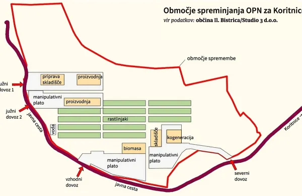 V Koritnicah načrtujejo dvanajst rastlinjakov