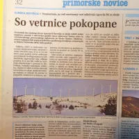 





Agencija za okolje je izdala negativno mnenje za gradnjo vetrne elektrarne na Volovji 
rebri. A občinsko vodstvo se ni kar tako sprijaznilo z odločitvijo državne agencije ...