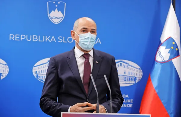 Premier Janez Janša