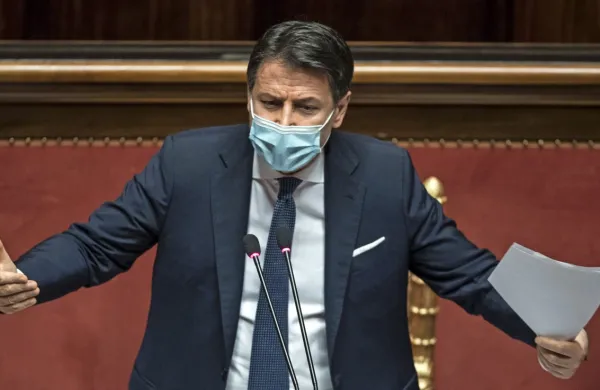 Italijanski premier Giuseppe Conte je danes odpstopil.