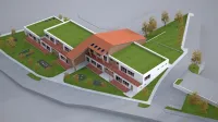 Nova enota desetoddelčnega vrtca se bo v dveh etažah raztezala 
na okrog 1800 kvadratnih metrih.