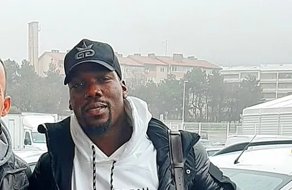 Mathias Pogba je včeraj prispel v Sežano