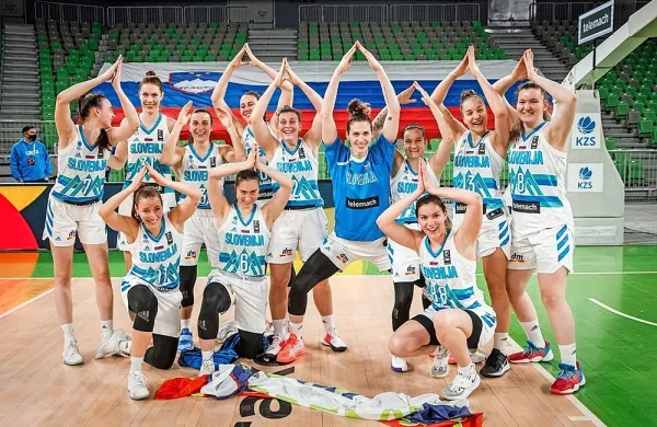 Slovenska reprezentanca se je  veselila uvrstitve na evropsko 
prvenstvo.