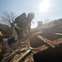 Hi&scaron;a je zagorela