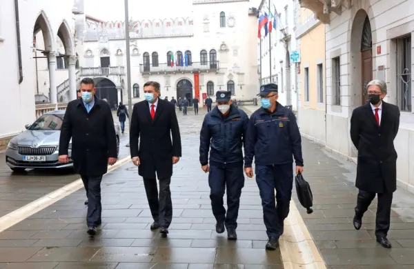 Predsednik republike Borut Pahor na obisku v Kopru