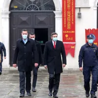 Predsednik republike Borut Pahor v slovenski Istri