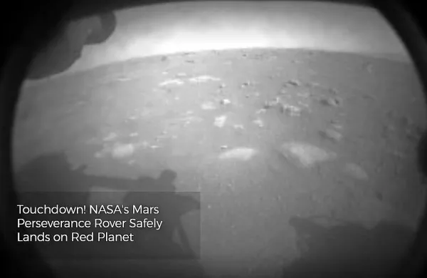 Ameriška vesoljska agencija Nasa je uspešno izpeljala pristanek 
roverja Perseverance na planetu Mars v kraterju, ki so ga 
poimenovali Jezero po istoimenskem kraju v Bosni in Hercegovini. 