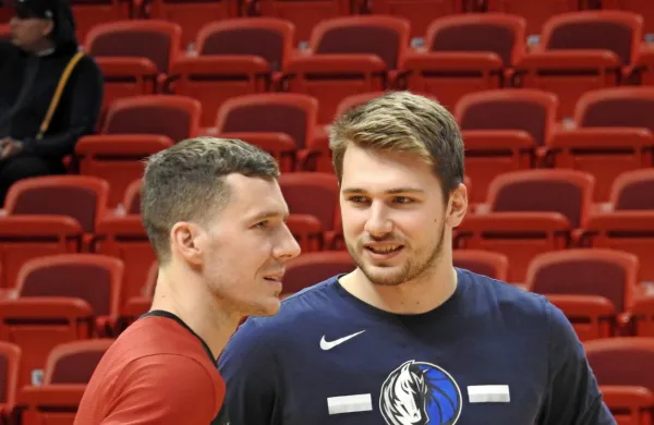 Goran Dragić in Luka Dončić