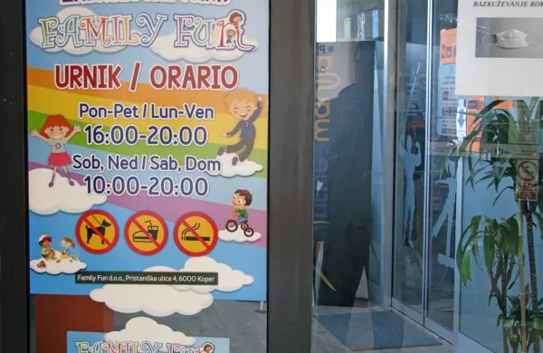 Zabaviščni park Family fun je, če odštejemo dva sušna poletna 
meseca, zaprt že 12 mesecev.