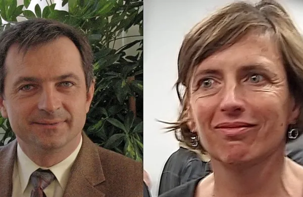 Vladimir Anžel (ravnatelj Škofijske gimnazije Vipava),  Branka Hrast 
Debeljak (ravnateljica Gimnazije Tolmin) 
