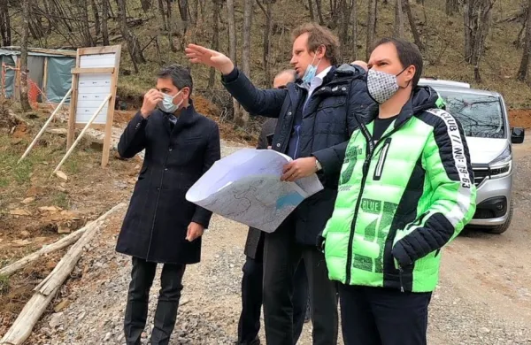 Vodstvo Yapi Merkezi in Kolektorja CPG že na trasi