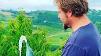 Edvard Reya (Emeran Reya) se je leta 2019 prvič odločil za pét-nat, 
prideluje ga iz rebule.