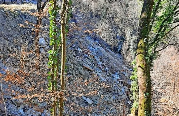 Okoljska organizacija AAG je odlaganje gradbenih odpadkov v 
sotesko Glinščice prijavila okoljski inšpekciji, saj jo skrbi, da  
odpadki  med drugim tudi ogrožajo podtalnico.