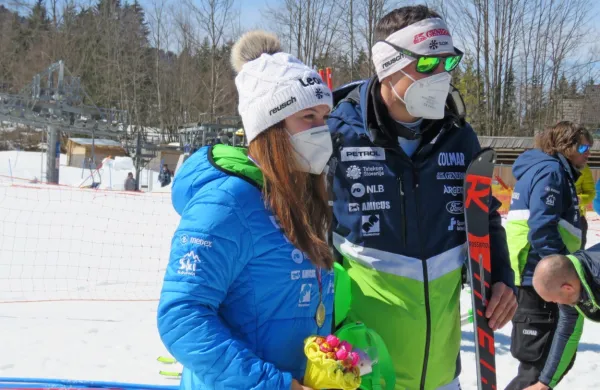 Andreja Slokar in Štefan Hadalin