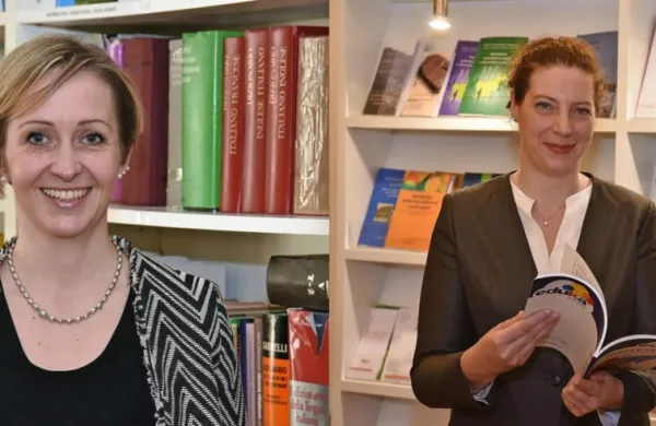 Raziskovalki in predavateljici dr. Maja Mezgec in dr. Zaira Vidau