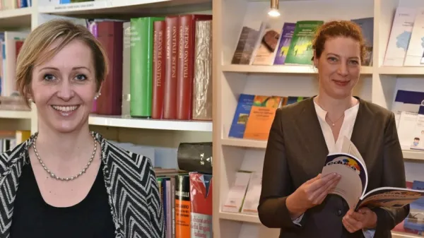 Raziskovalki in predavateljici dr. Maja Mezgec in dr. Zaira Vidau
