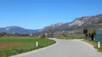 Po načrtu, ki  ga občinski svet še ni obravnaval, bodo kolesarsko 
stezo s pločnikom zgradili na desni strani vozišča v smeri proti 
Vrhpolju.
