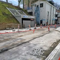 Garažno hi&scaron;o pod Muzejskim trgom bodo odprli sredi maja