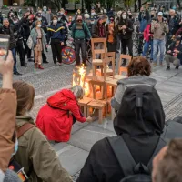 Petkovi protestniki na kolesih znova izrazili nasprotovanje vladi, protestirali tudi v Izoli