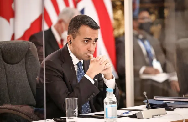 Italijanski zunanji minister Luigi Di Maio
