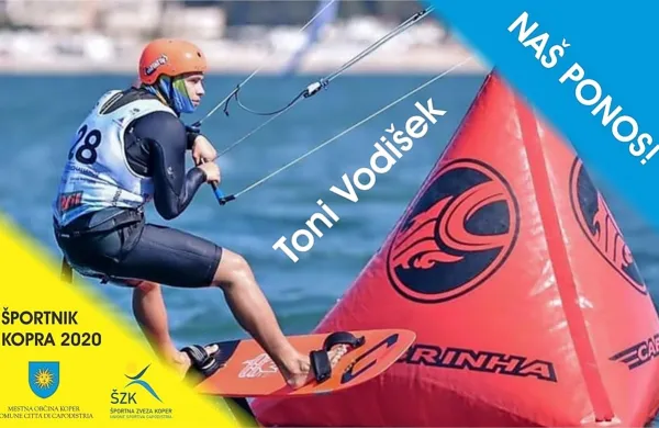 Kajtar Toni Vodišek je eden o treh najboljših koprskih športnikov 
lanskega leta. 