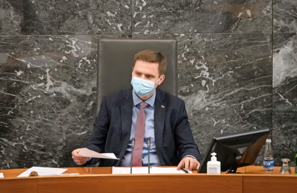 Predsednik državnega zbora Igor Zorčič