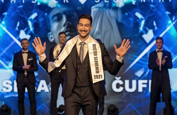 Sebastian Čufer iz Tolmina je letošnji Mister Slovenije.