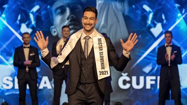 Sebastian Čufer iz Tolmina je letošnji Mister Slovenije.