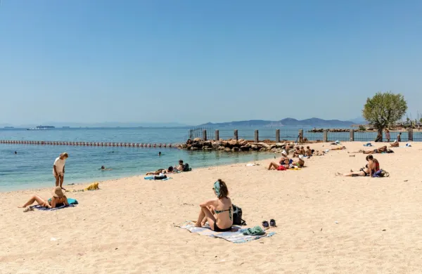 Plaža v Grčiji